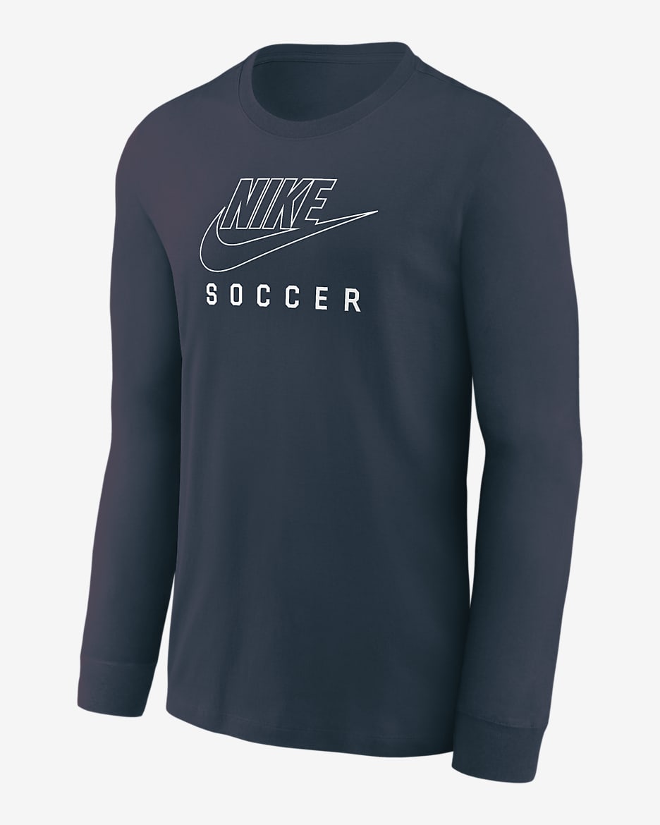 Nike Swoosh Big Kids' Soccer Long-Sleeve T-Shirt. Nike.com